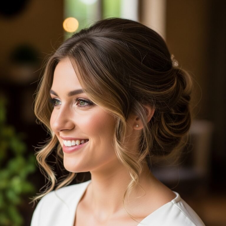 Engagement Hairstyles Front Look