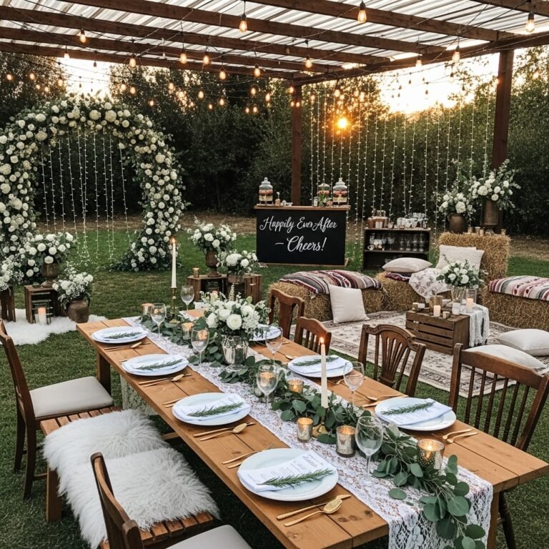 Engagement Party Decor Ideas Outdoor