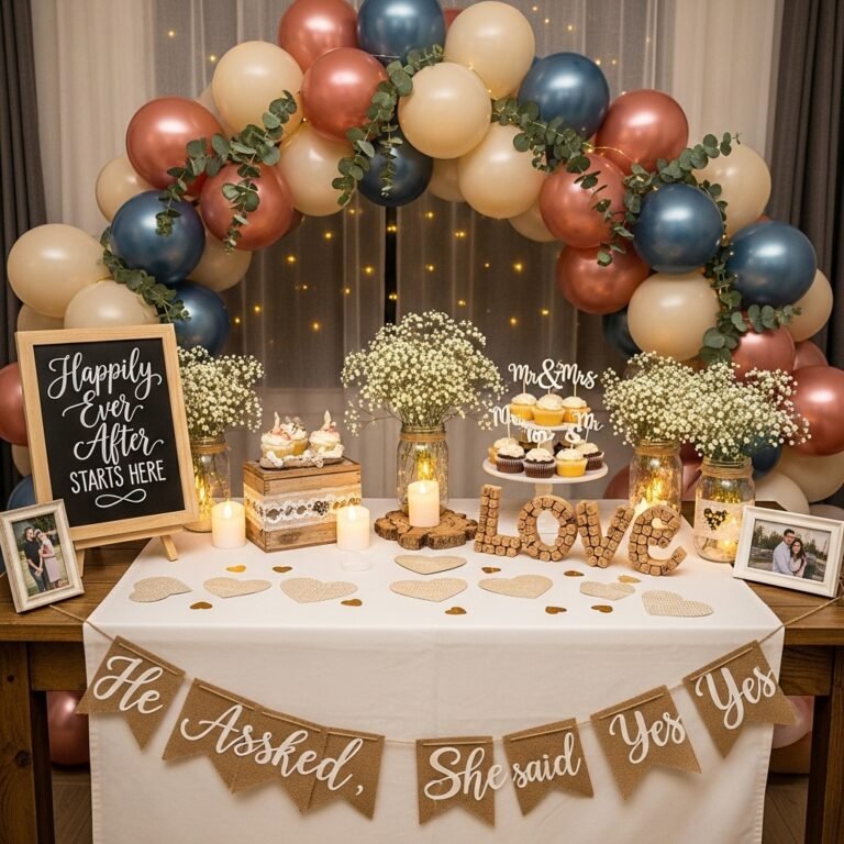 Engagement Party Decorations DIY
