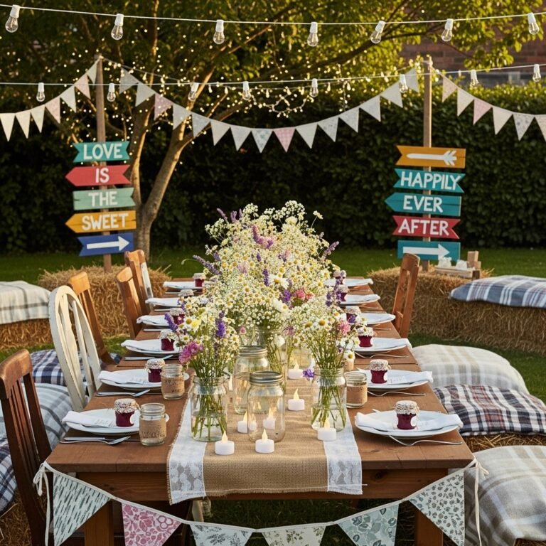 15 Gorgeous Low-Budget Wedding Decoration DIY Ideas That Look Stunning