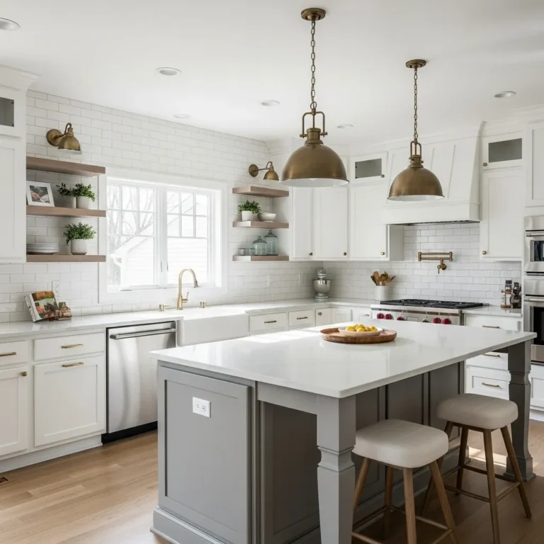 Beautiful White Kitchen Cabinets Ideas – Transform Your Space with These Stylish Designs!