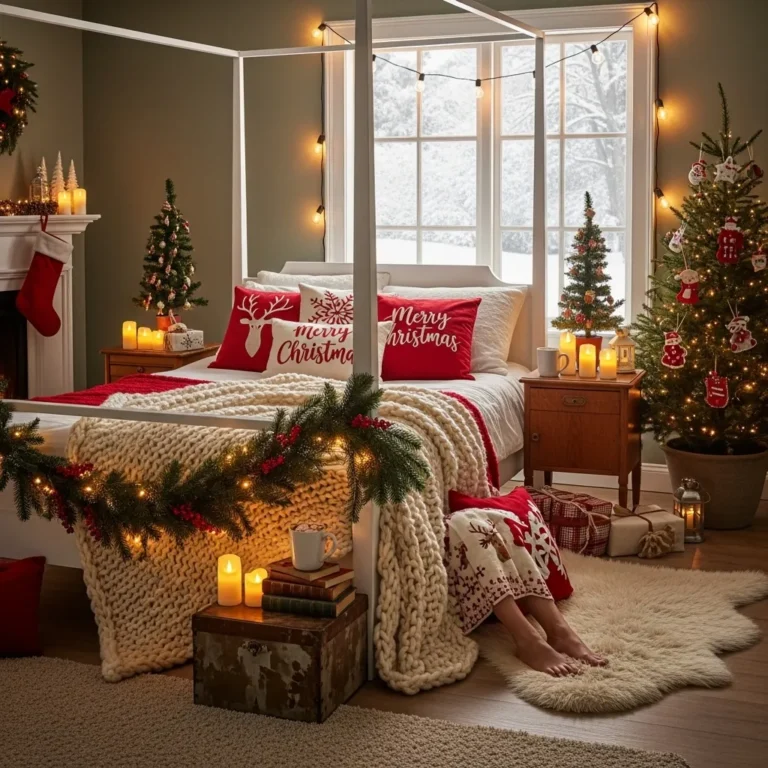 Cozy Christmas Decor Ideas for Your Bedroom – Holiday Ambience