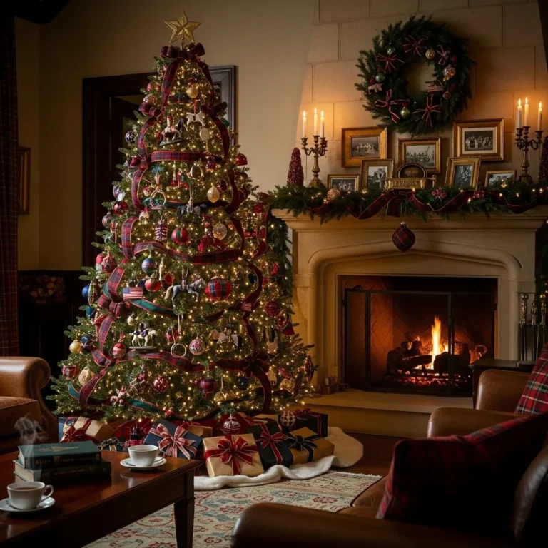 Timeless Ralph Lauren Christmas Tree Aesthetic for a Luxurious Holiday Look