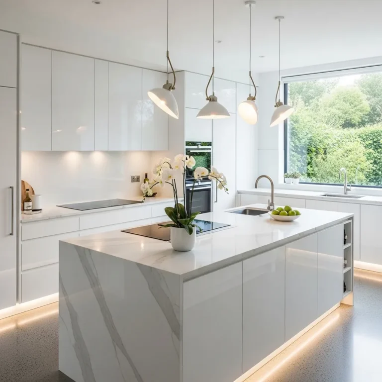 Elegant Modern White Kitchen Design Ideas to Brighten Your Space